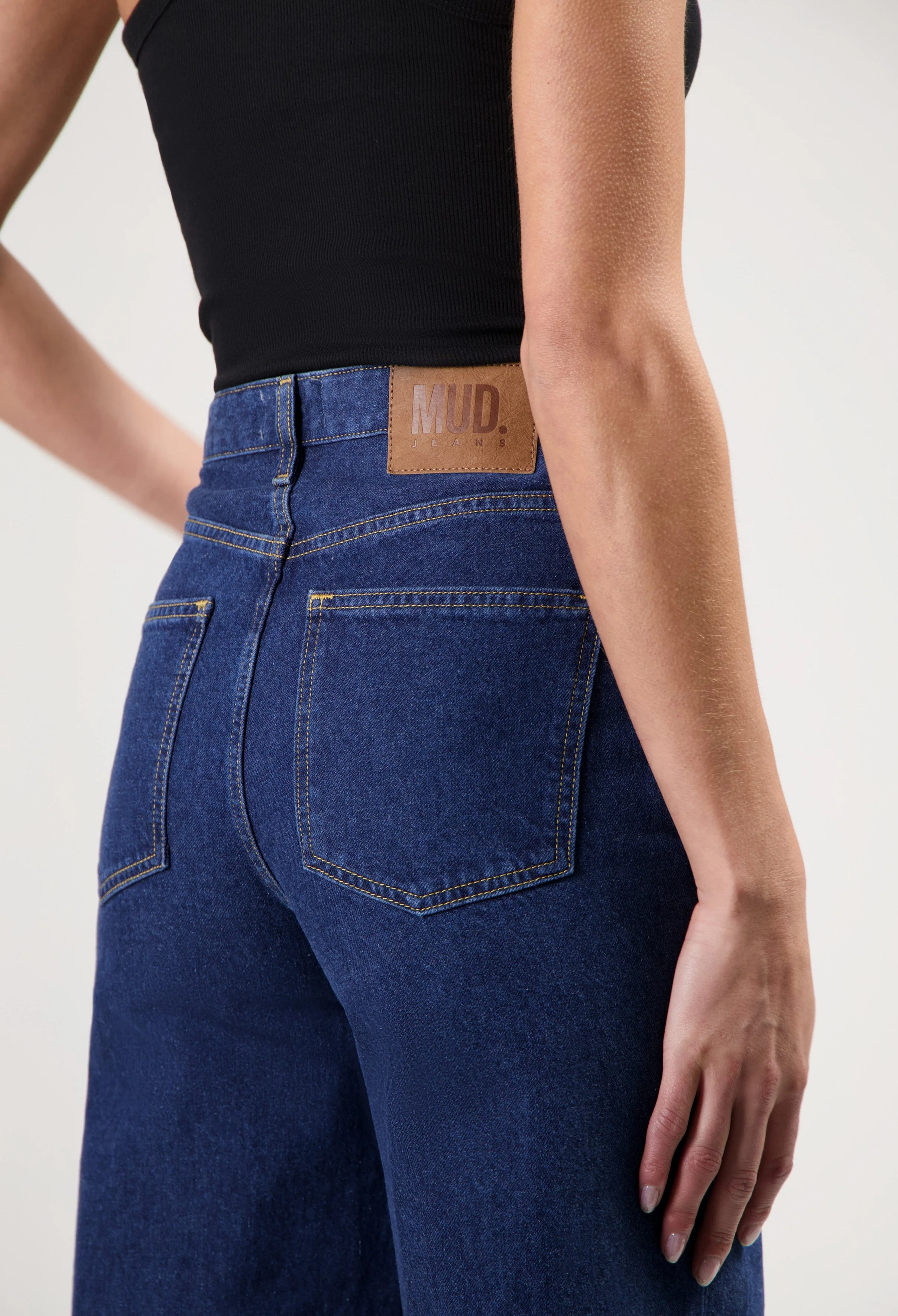Sara High Loose - Stone Indigo - Image 6
